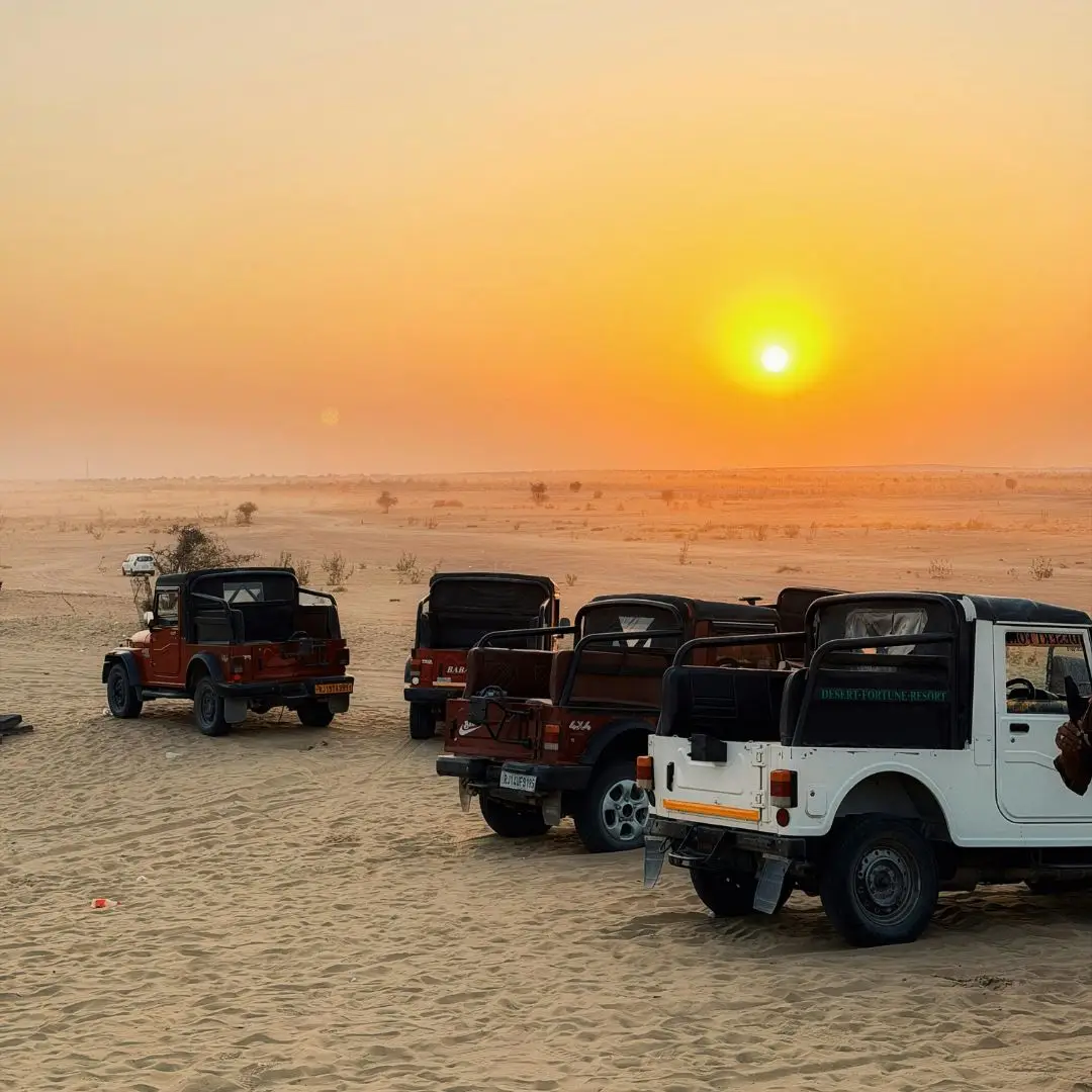 jeep safari in jaisalmer